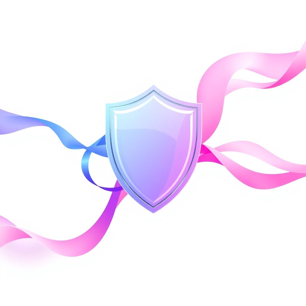 An abstract illustration of a shield protecting a website from DDoS attacks and bots.