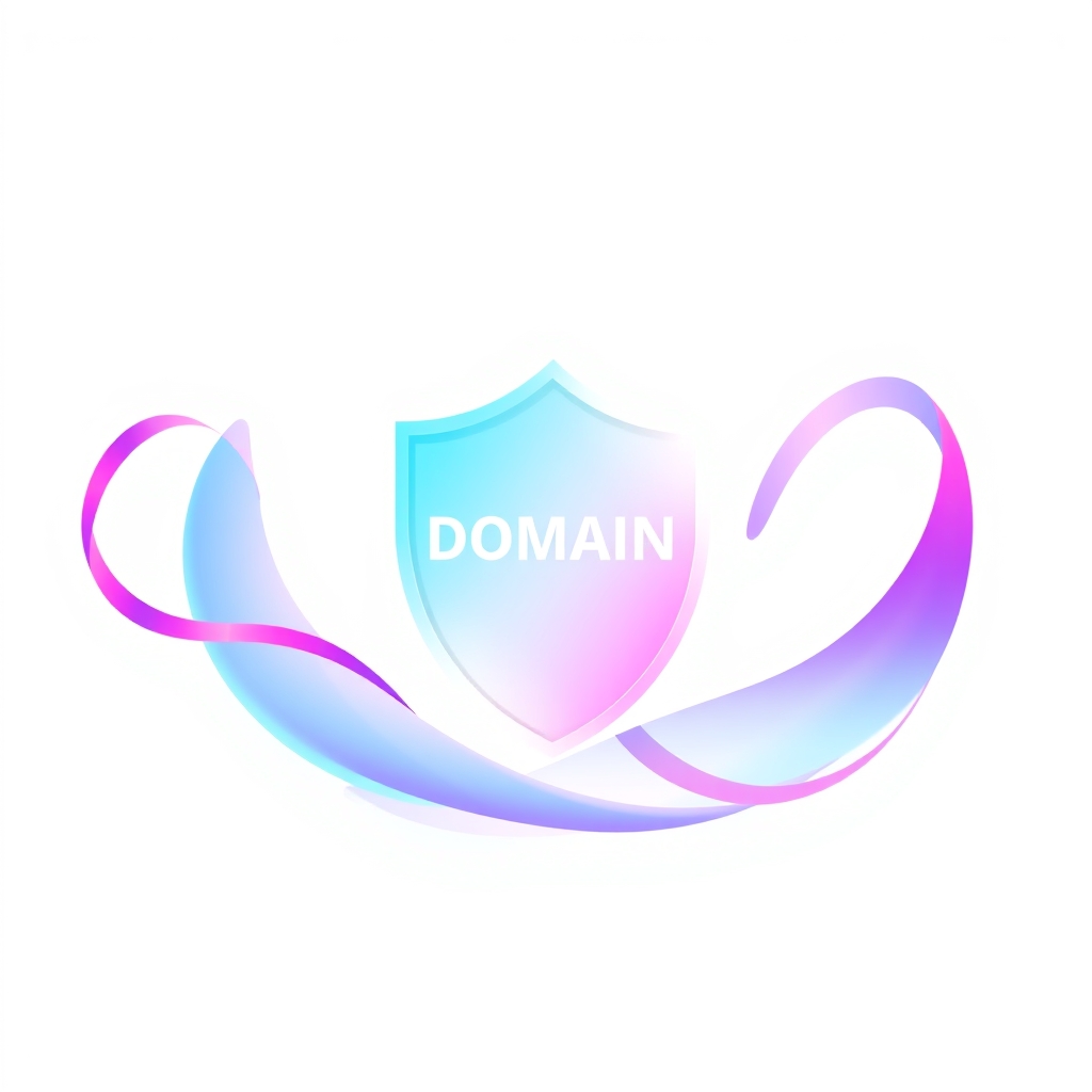 An abstract illustration of a domain being protected by a shield