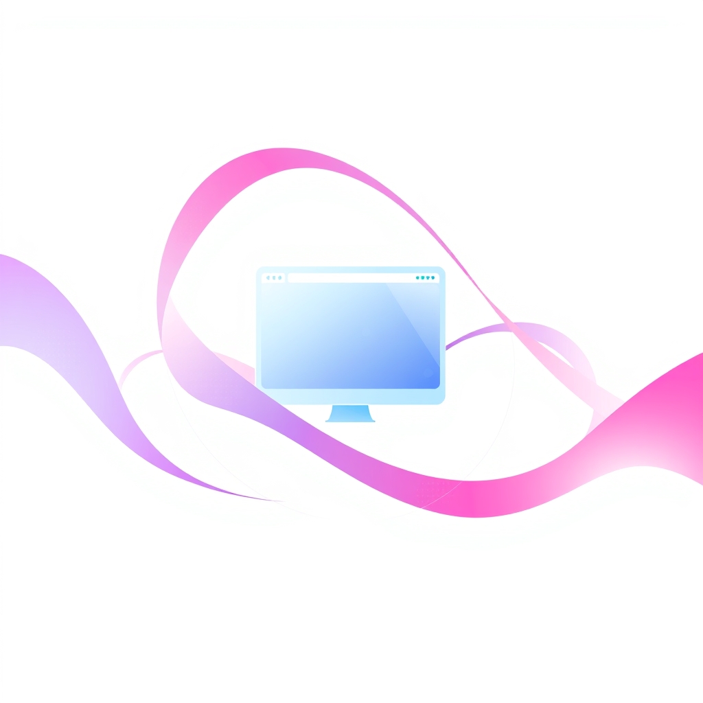 An abstract illustration of a website on a global network