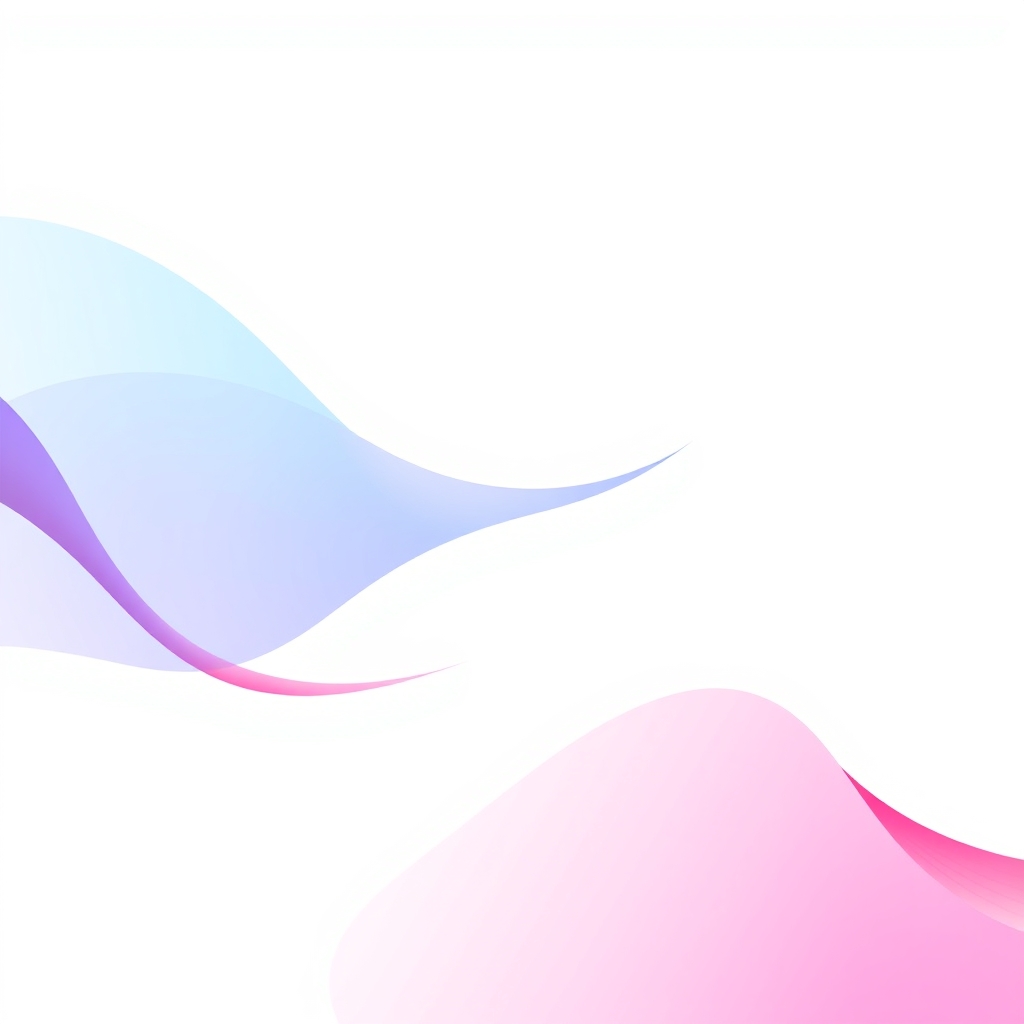 A gradient illustration of a website navigation system with simple and intuitive design