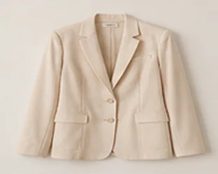 Aurélie linen blazer in cream